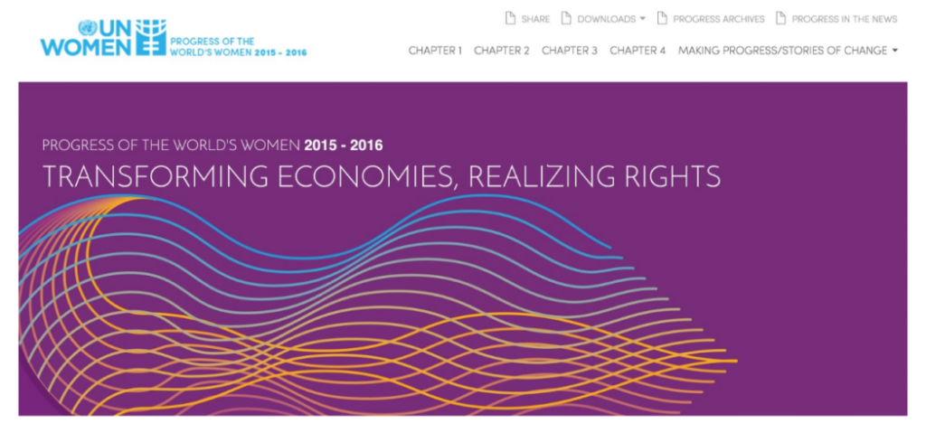 UN Women Progress of the World’s Women 2015-2016